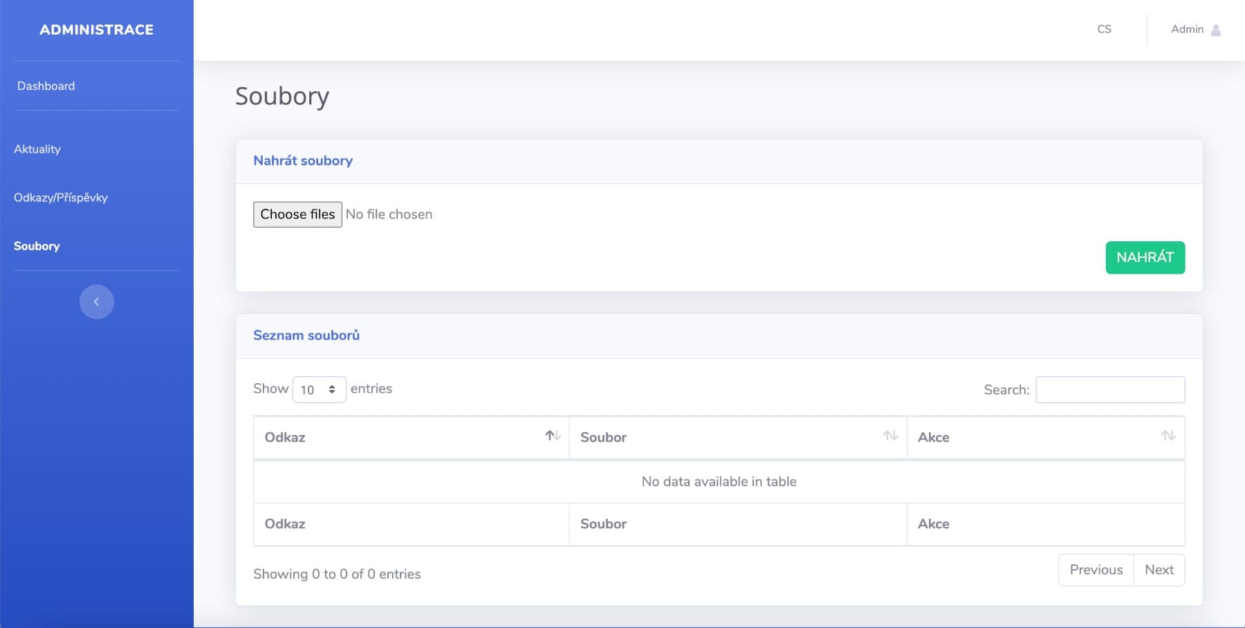 Content management system